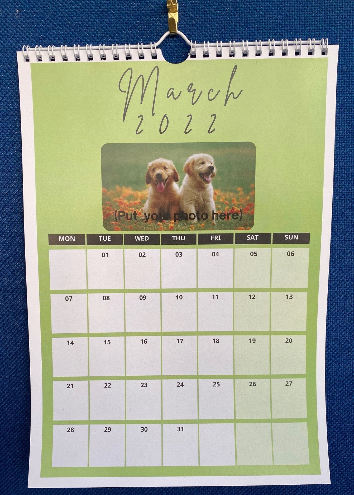 Calendars - Frame 'n' Copy