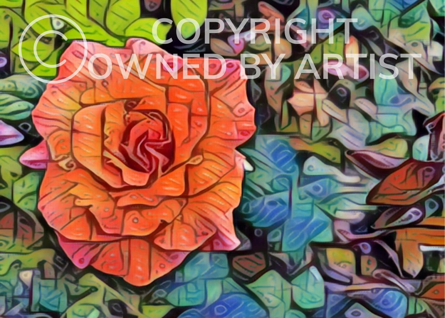 Rose - Frame 'n' Copy