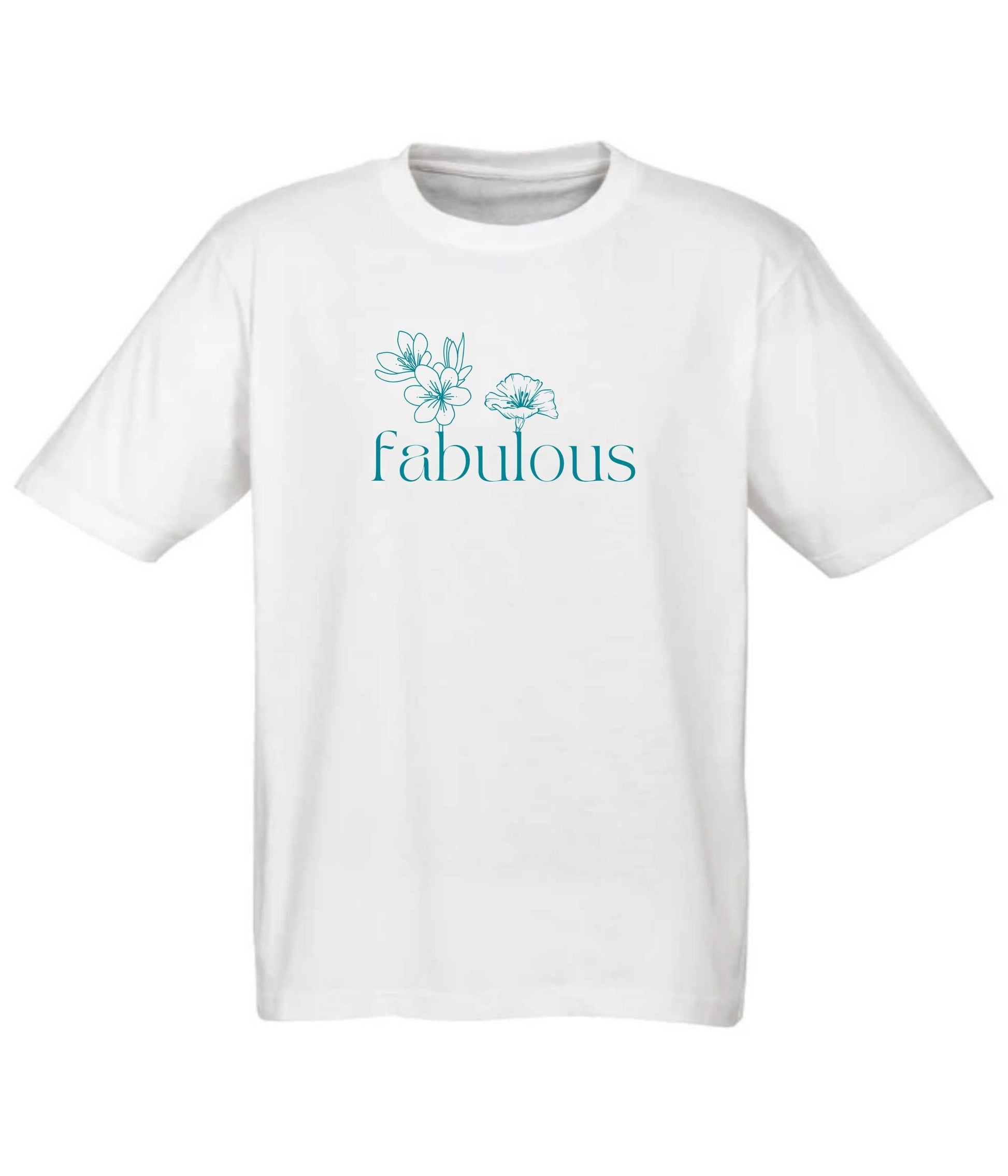 Tee - Fabulous (White) - Frame 'n' Copy