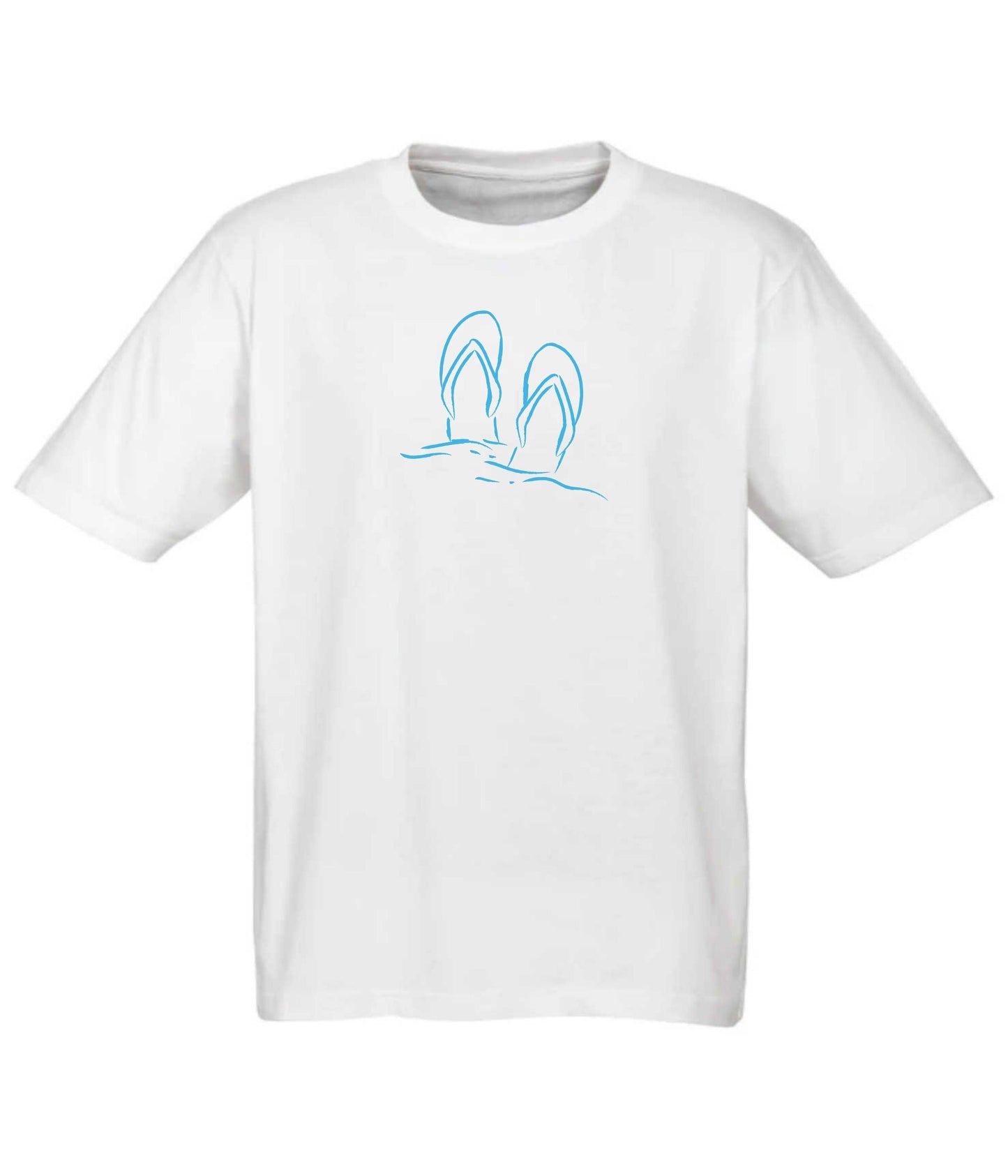 Tee - Jandal Life (White) - Frame 'n' Copy