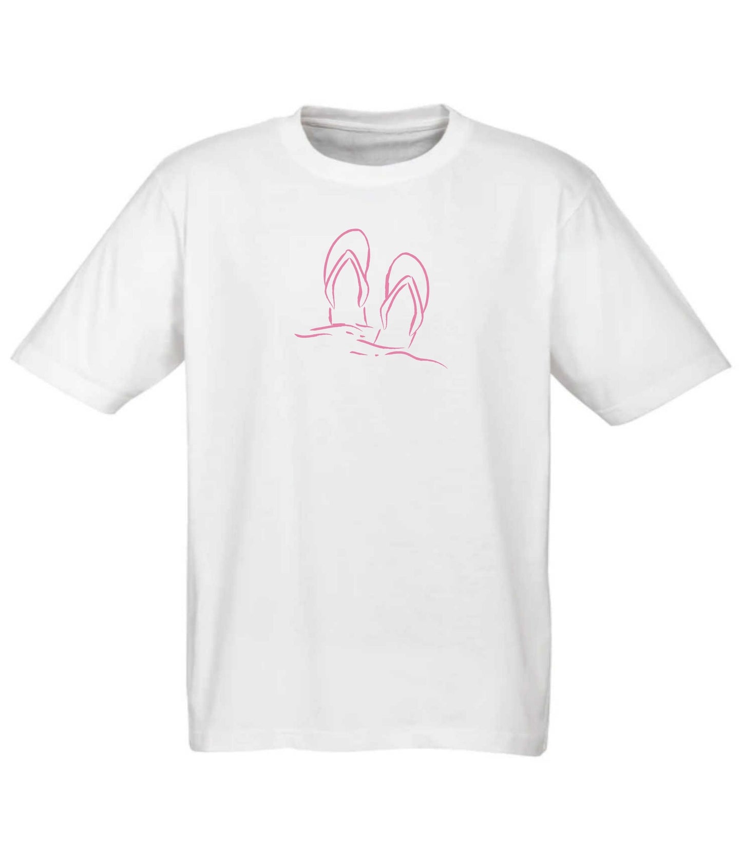 Tee - Jandal Life (White) - Frame 'n' Copy