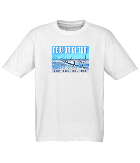 Tee - New Brighton, Christchurch 1 - Frame 'n' Copy