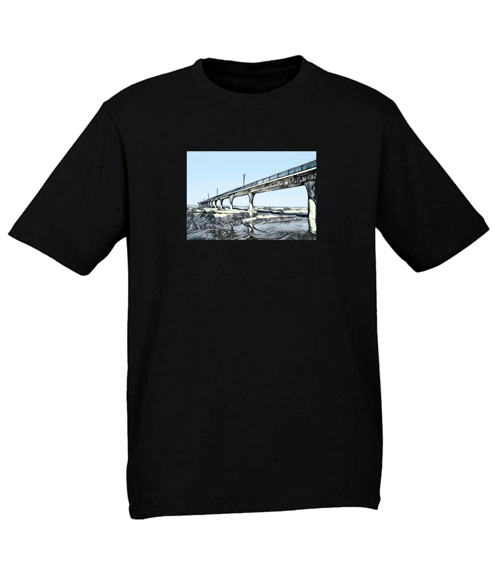 Tee - Pastel Pier - Frame 'n' Copy