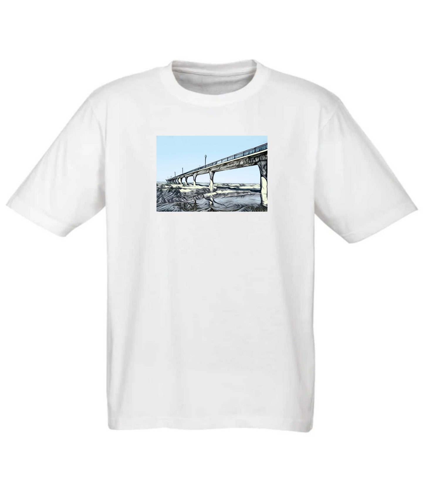 Tee - Pastel Pier - Frame 'n' Copy