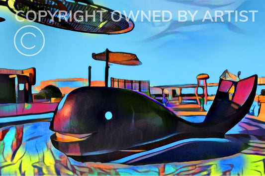 Whale of a Time - Frame 'n' Copy