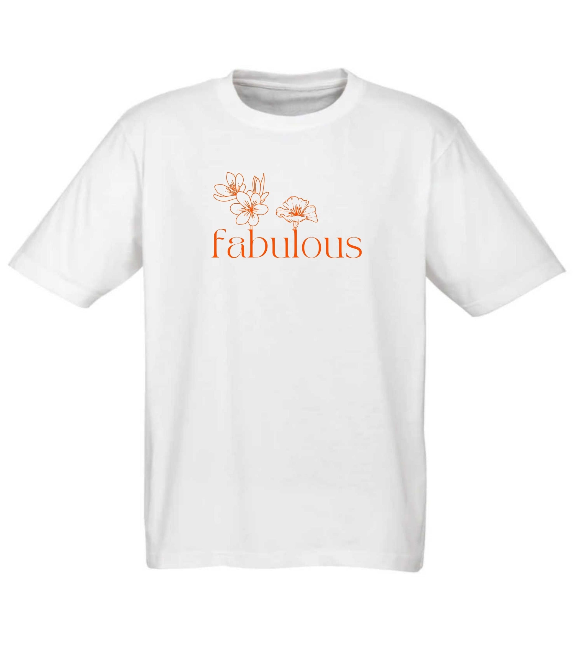 Tee - Fabulous (White) - Frame 'n' Copy