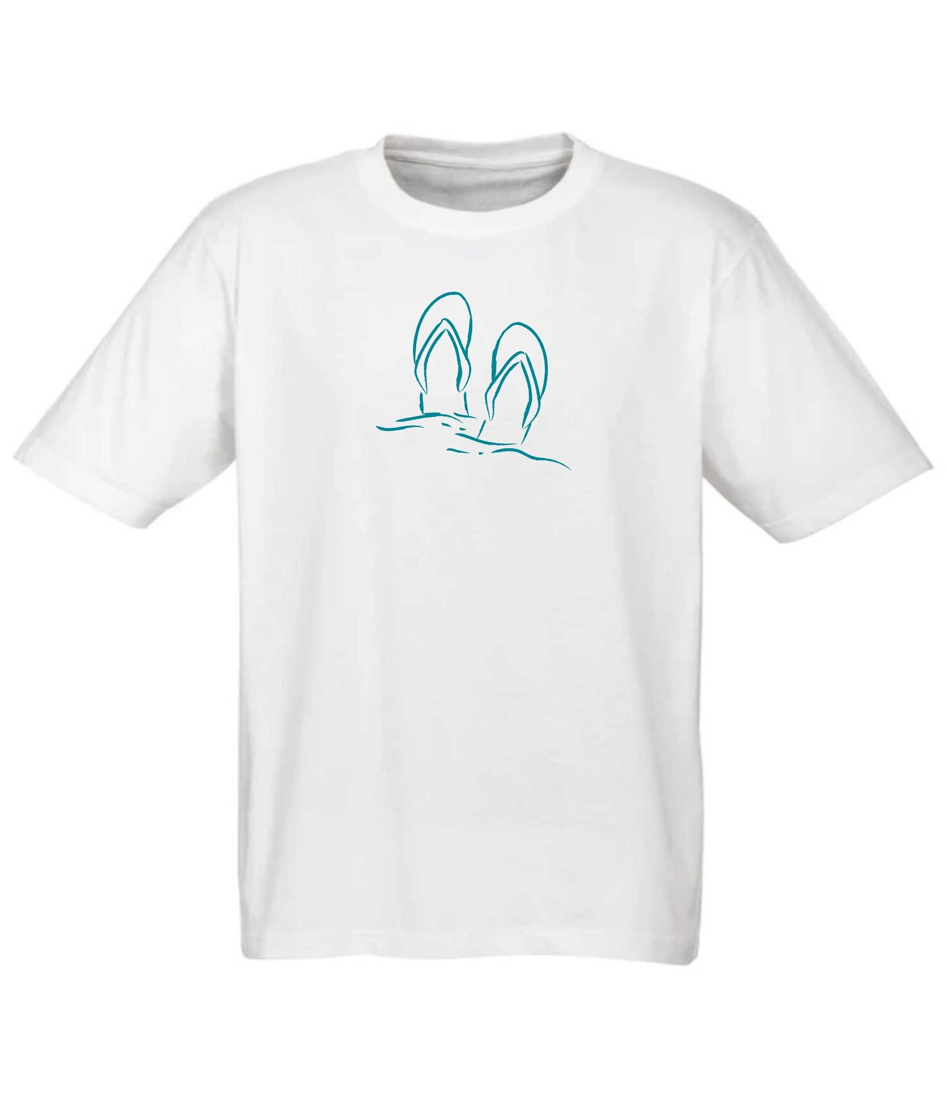 Tee - Jandal Life (White) - Frame 'n' Copy