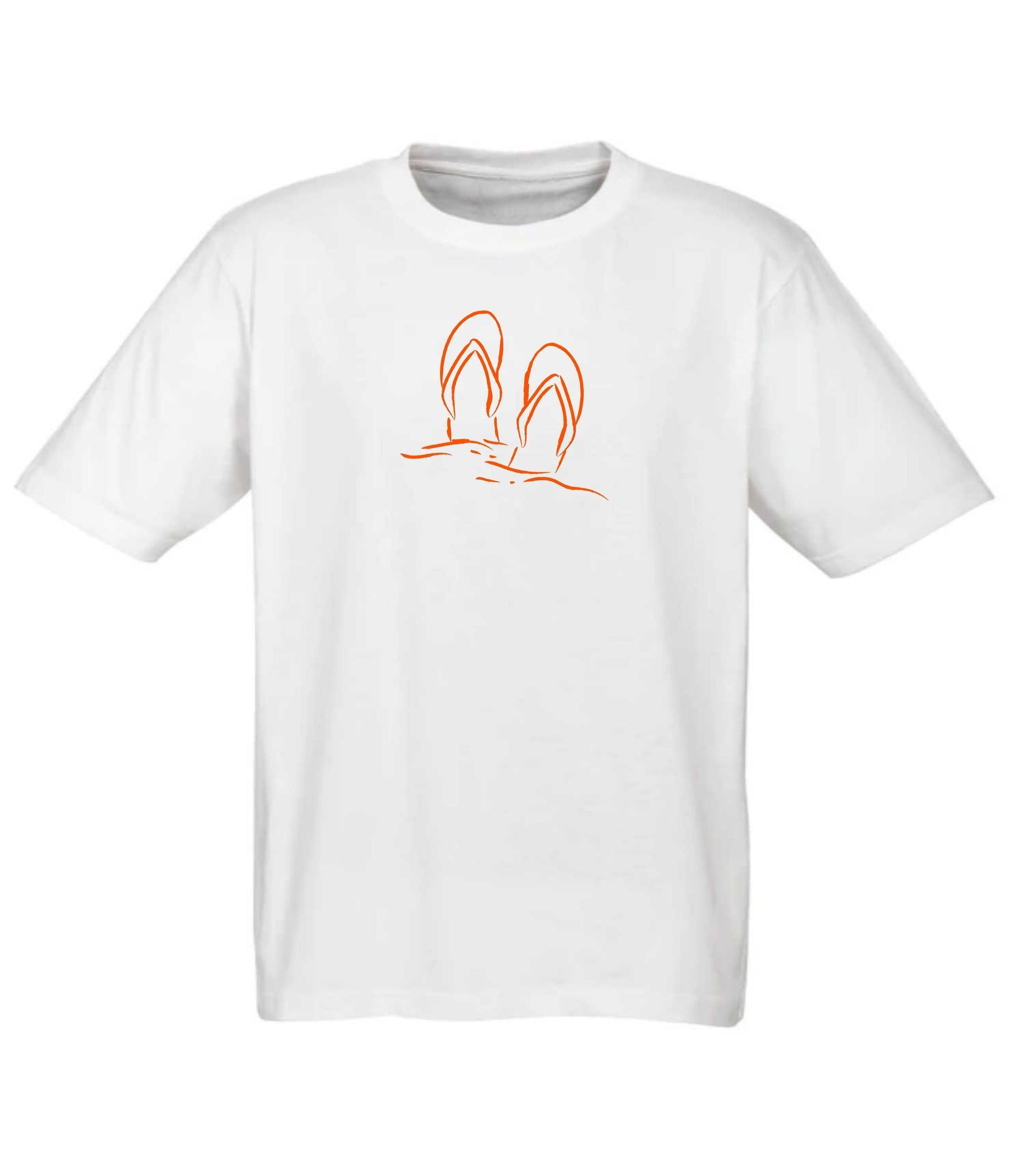 Tee - Jandal Life (White) - Frame 'n' Copy