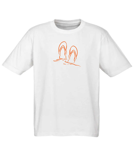Tee - Jandal Life (White) - Frame 'n' Copy