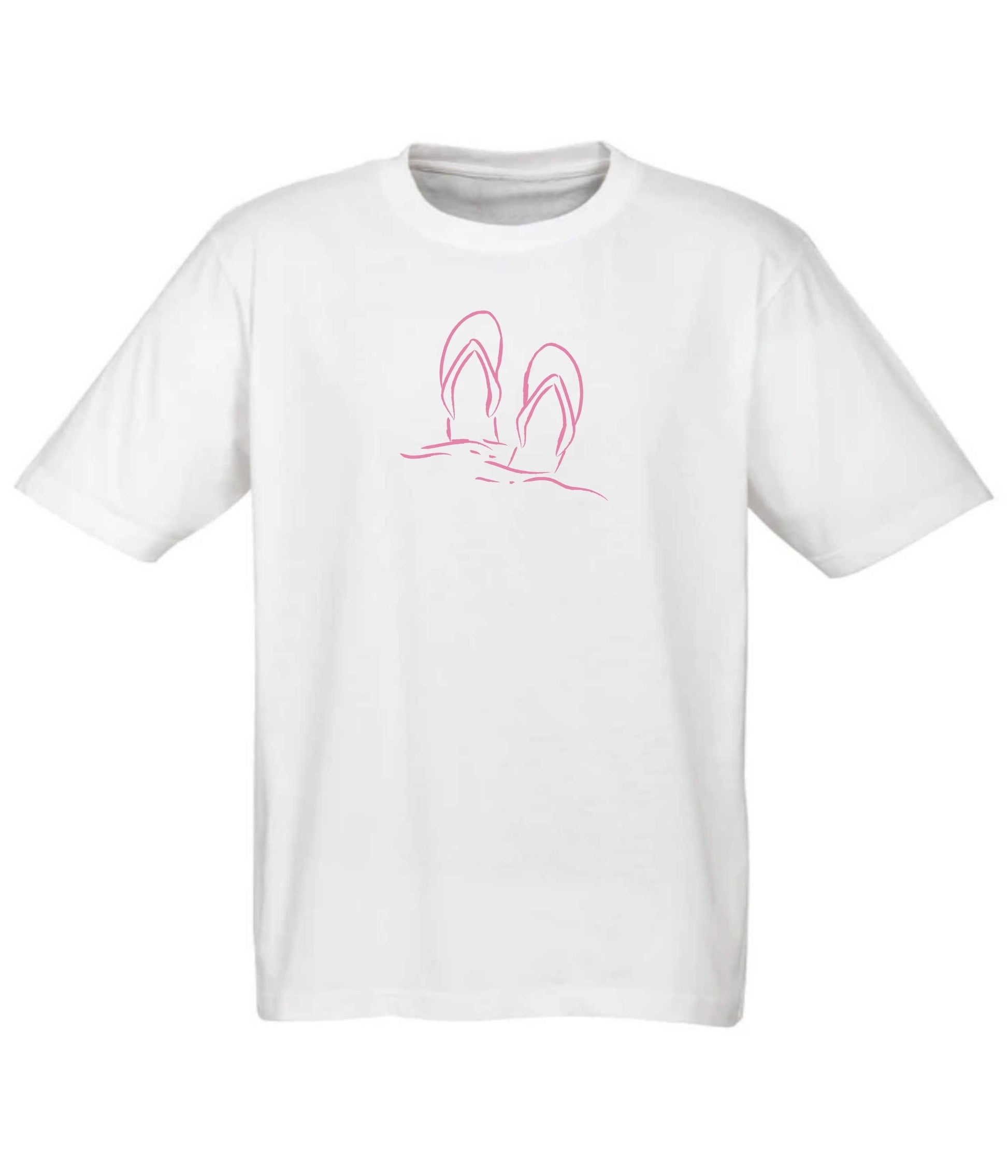 Tee - Jandal Life (White) - Frame 'n' Copy