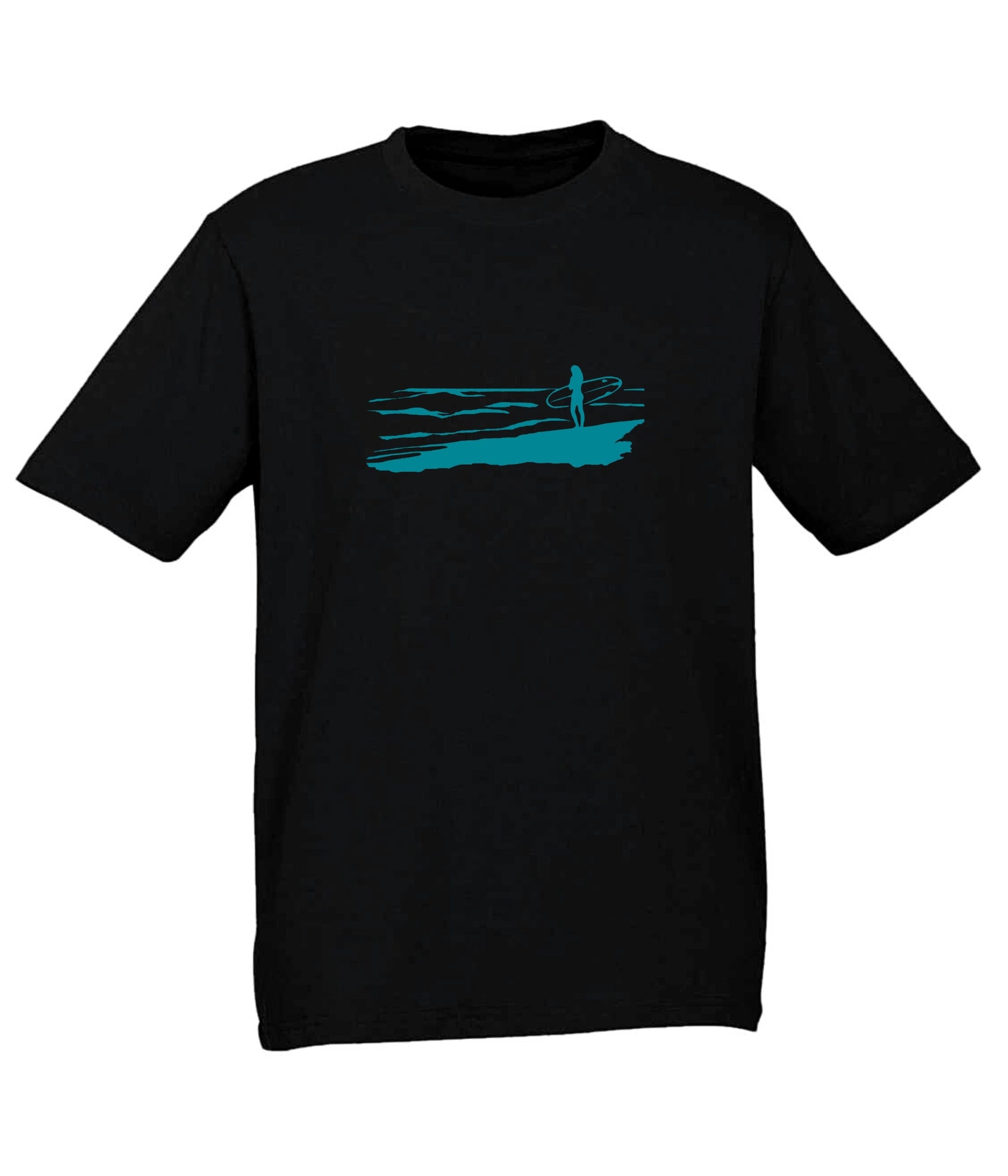 Tee - Surf Dreamer Female (Black) - Frame 'n' Copy
