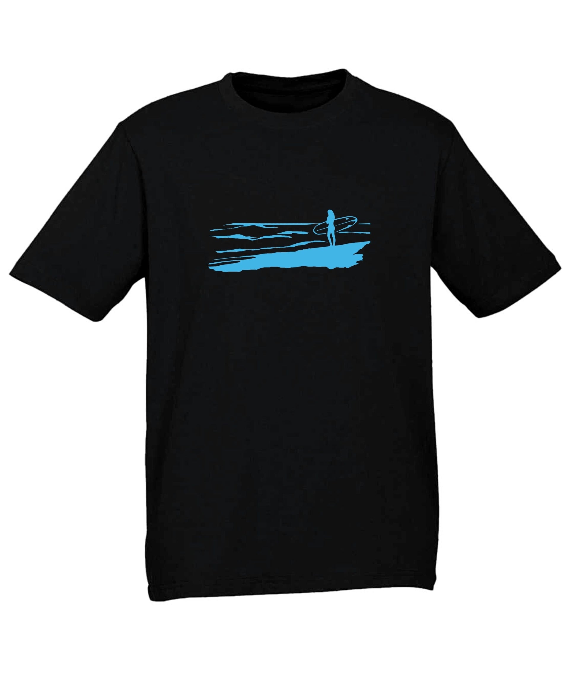 Tee - Surf Dreamer Female (Black) - Frame 'n' Copy