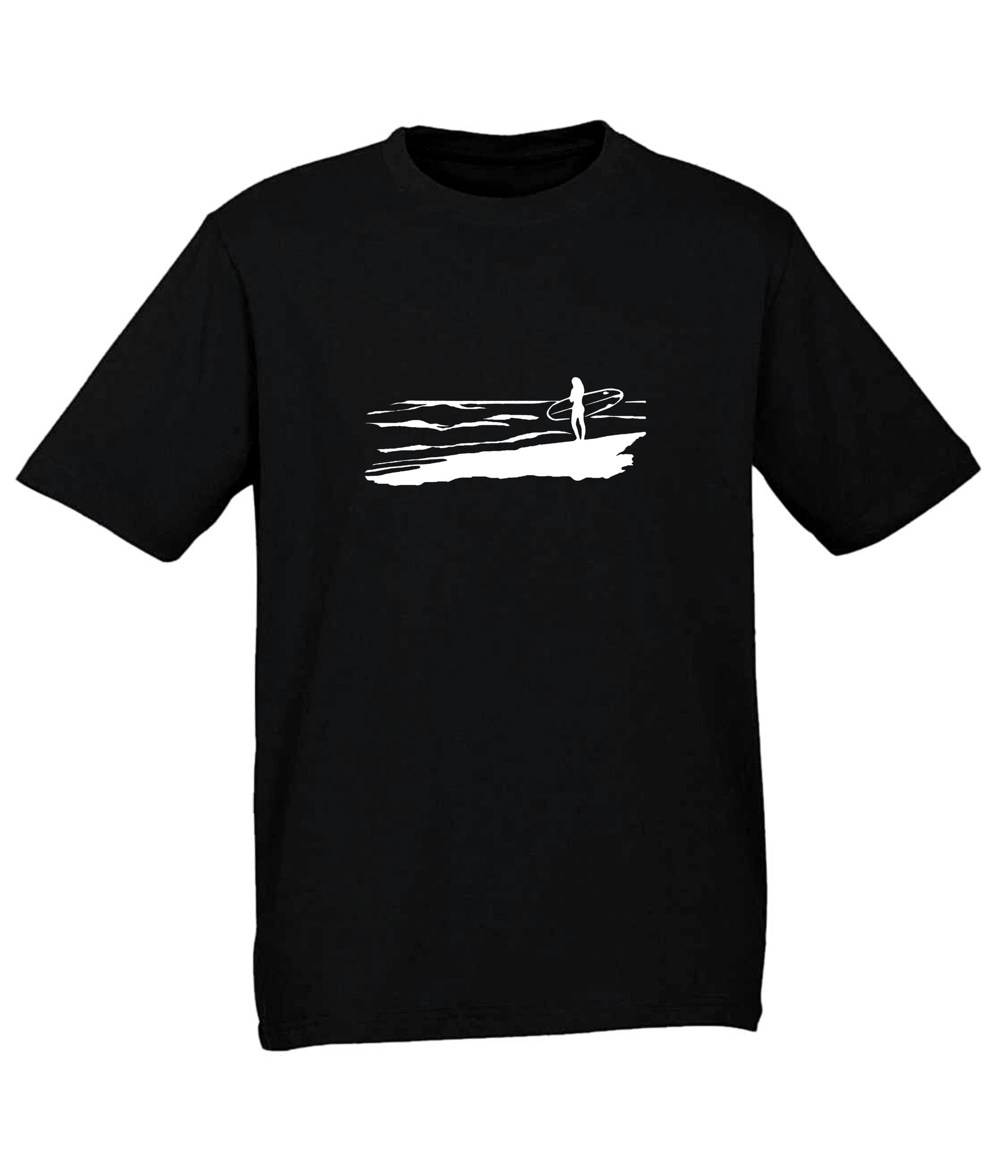 Tee - Surf Dreamer Female (Black) - Frame 'n' Copy
