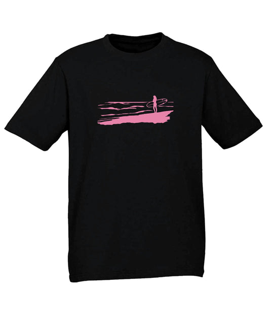 Tee - Surf Dreamer Female (Black) - Frame 'n' Copy