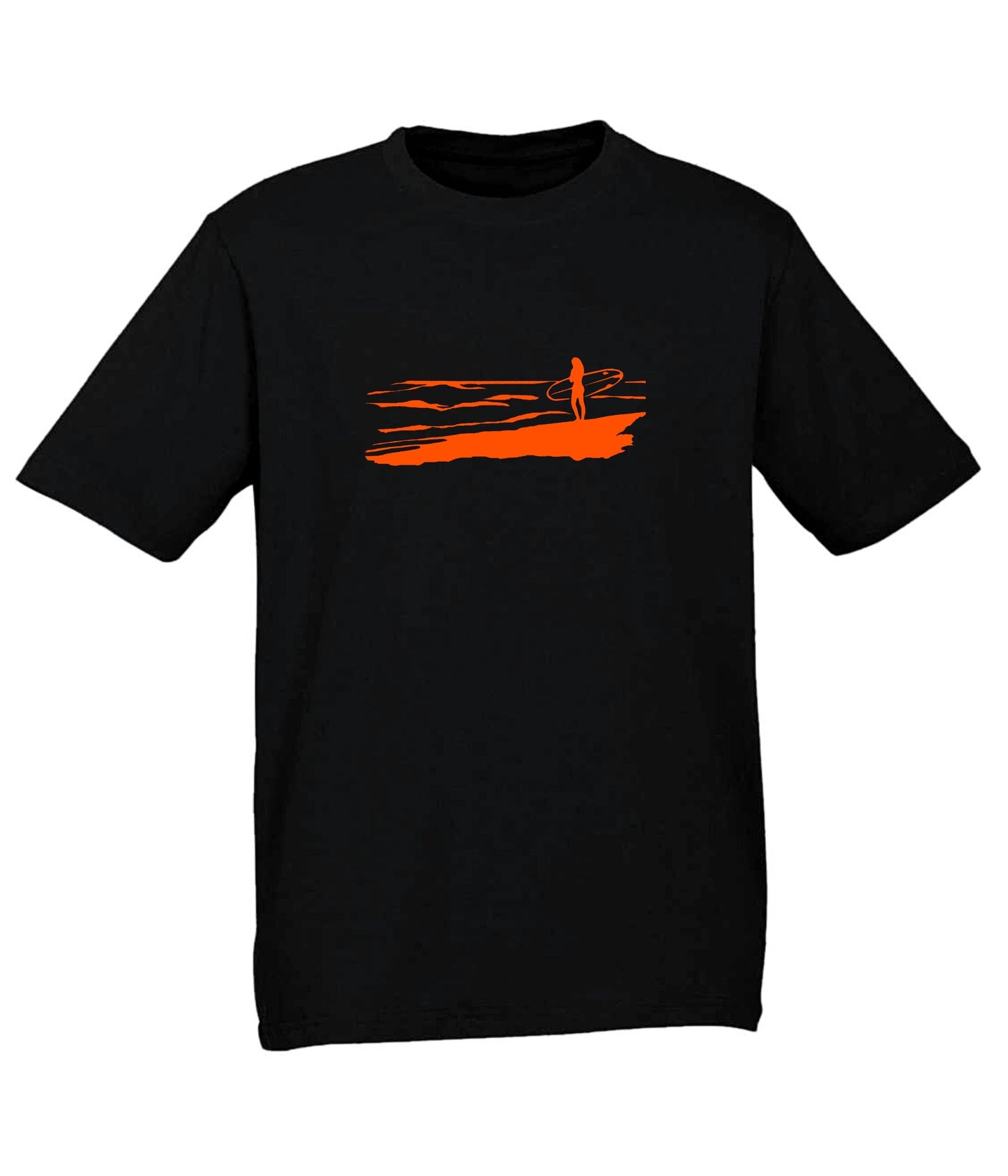 Tee - Surf Dreamer Female (Black) - Frame 'n' Copy